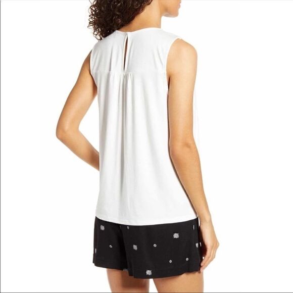 Gibson X Hi Sugarplum! Limone Floral Yoke Top - Picture 3 of 9